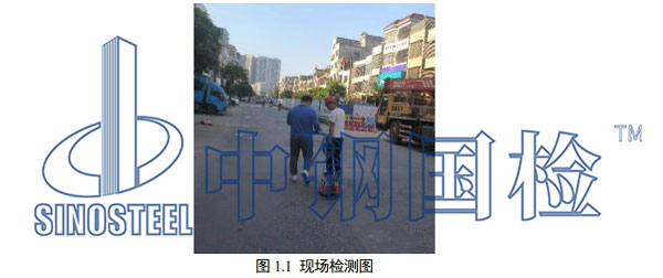 道路工程檢測現(xiàn)場